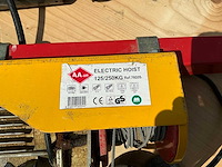 Hydraulische unit, elektrische staalkabeltakel, compressor en hydraulische potkrik - afbeelding 13 van  14