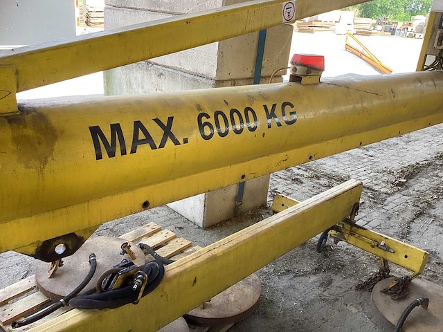 Hydraulische vacuümheffer 6000kg - afbeelding 14 van  19