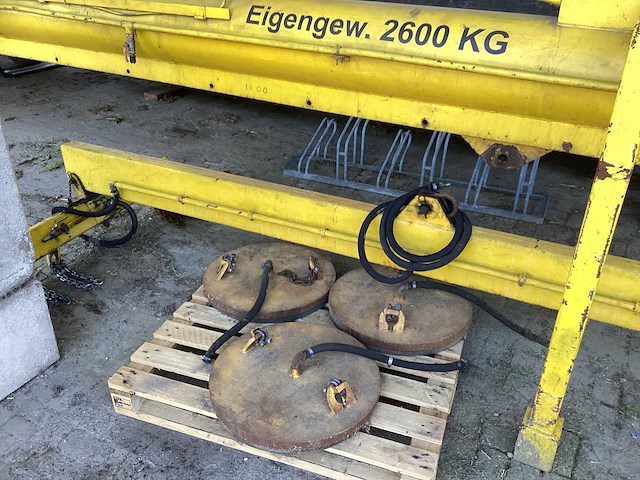 Hydraulische vacuümheffer 6000kg - afbeelding 17 van  19