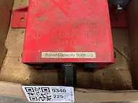 Hydraulische versnellingsbak krik 500kg, power plus - afbeelding 3 van  4
