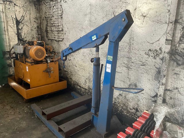 Hydraulische werkplaatskraan - afbeelding 4 van  8