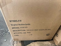 Hydro-fit 3-weg verdeler voor tuinslangen (300x) - afbeelding 4 van  4