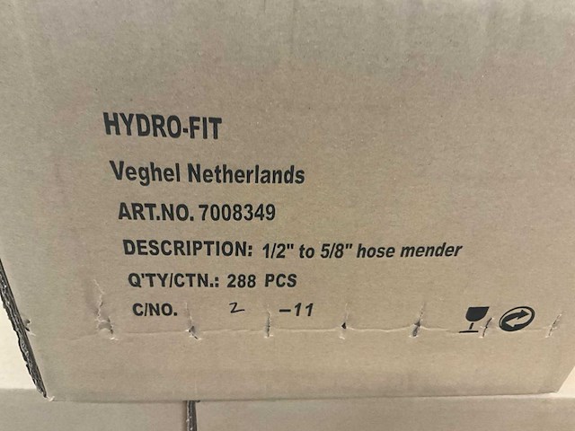 Hydro-fit 5/8-3/4 slang verbinder (288x) - afbeelding 4 van  4
