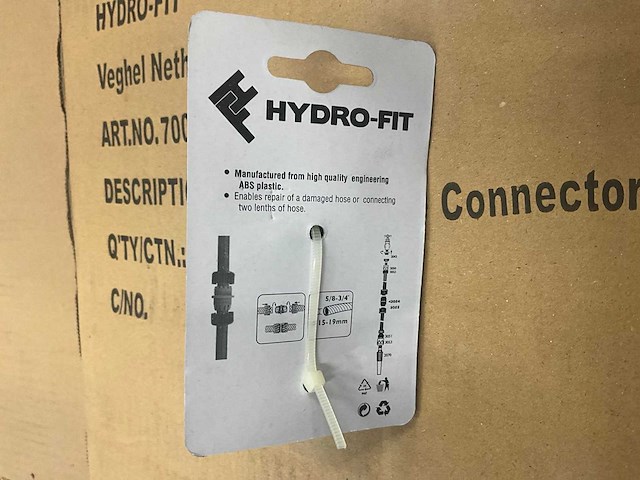 Hydro-fit 5/8-3/4 slang verbinder (300x) - afbeelding 2 van  5