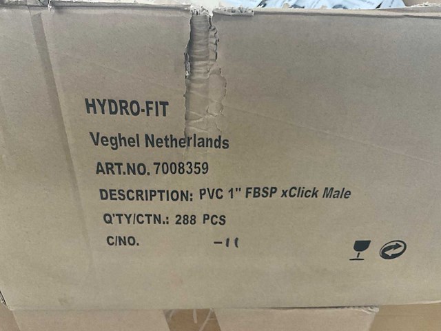 Hydro-fit g1 33,3mm kraanaansluiting (288x) - afbeelding 4 van  4