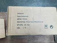 Hydro fit inline valve 7010938 (100x) - afbeelding 3 van  3
