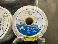 Hydro-s flat blue hose platte afvoerslang 100mtr (5x) - afbeelding 1 van  3