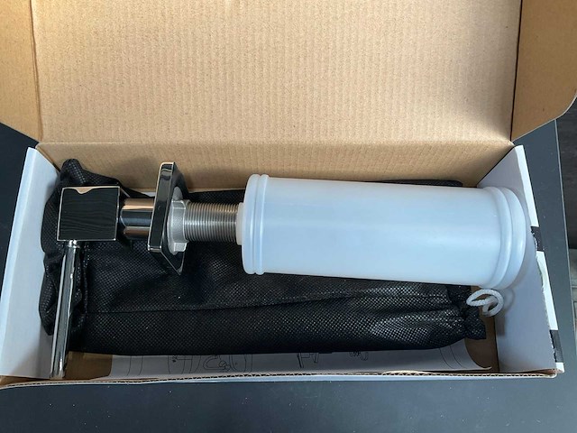 Hydro sano inbouw zeepdispenser navulbaar - afbeelding 4 van  7