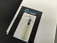 Hydro sano inbouw zeepdispenser navulbaar - afbeelding 3 van  7