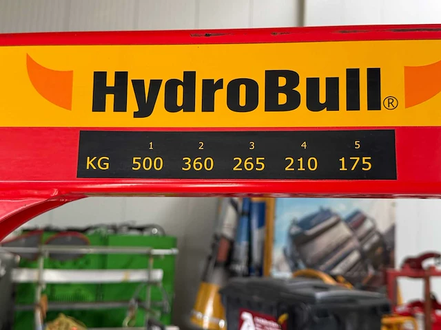 Hydrobull - 2014 - iti500n - hydrobull verrijdbare werkplaatskraan - afbeelding 5 van  9