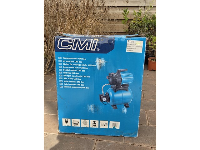 Hydrofoorpomp cmi, 800 - afbeelding 1 van  3