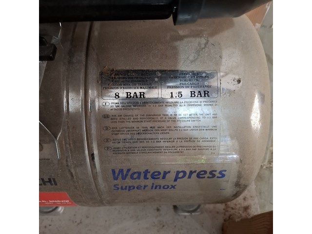 Hydrofoorpomp pentair water, n24h, bouwjaar 2013 - afbeelding 6 van  7