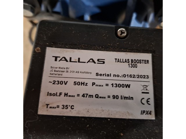 Hydrofoorpomp, tallas, 2025 - afbeelding 7 van  8