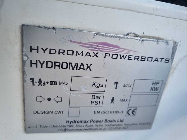 Hydromax - powerboats - rubberboot - afbeelding 6 van  20