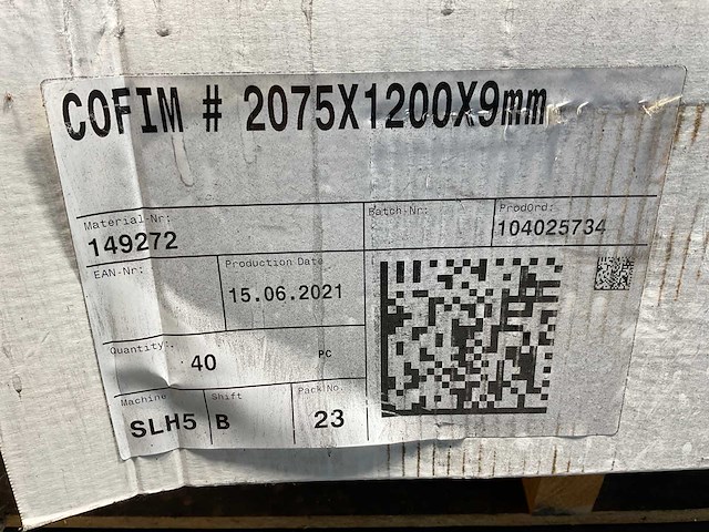 Hydropanel - vezelcementplaat - 2075x1200x9 mm - brandkasse a2 (26x) - afbeelding 8 van  8