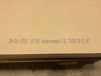 Hydropanel - vezelcementplaat met facetrand - 260x60x1,2 cm (50x) - afbeelding 3 van  8