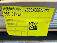 Hydropanel - vezelcementplaat met facetrand - 260x60x1,2 cm (50x) - afbeelding 9 van  9