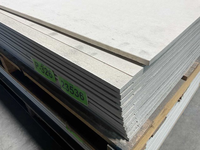Hydropanel - vezelcementplaat met facetrand - 260x60x1,2 cm (50x) - afbeelding 3 van  5
