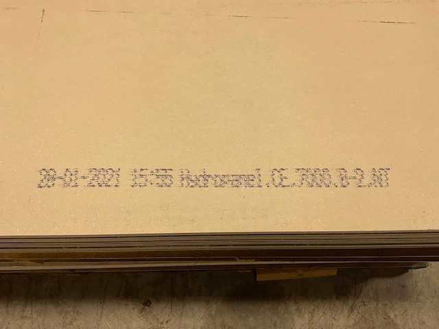 Hydropanel - vezelcementplaat met facetrand - 260x60x1,2 cm (50x) - afbeelding 4 van  9