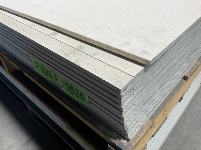 Hydropanel - vezelcementplaat met facetrand - 260x60x1,2 cm (50x) - afbeelding 3 van  6