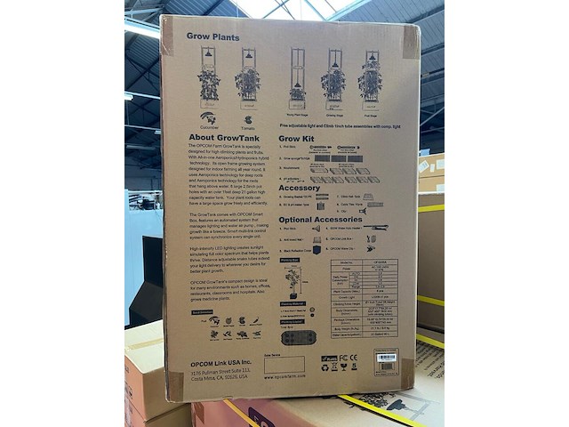 Hydroponisch kweeksysteem opcom, growtank - afbeelding 3 van  3