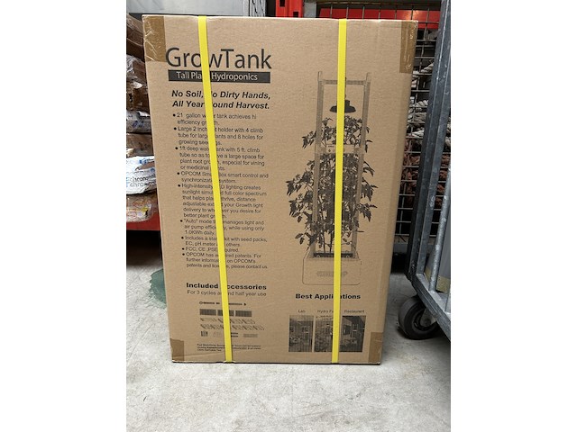 Hydroponisch kweeksysteem opcom, growtank - afbeelding 2 van  3