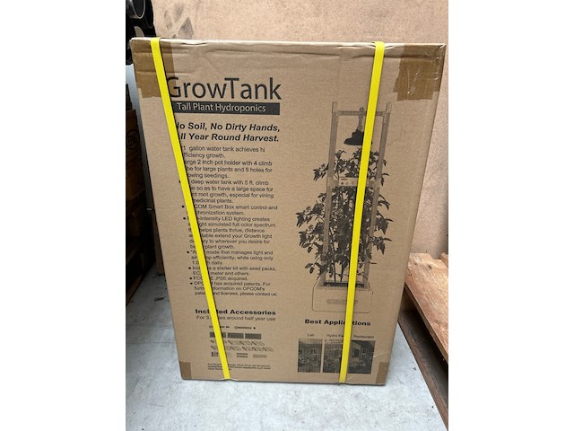 Hydroponisch kweeksysteem, opcom, growtank - afbeelding 3 van  3