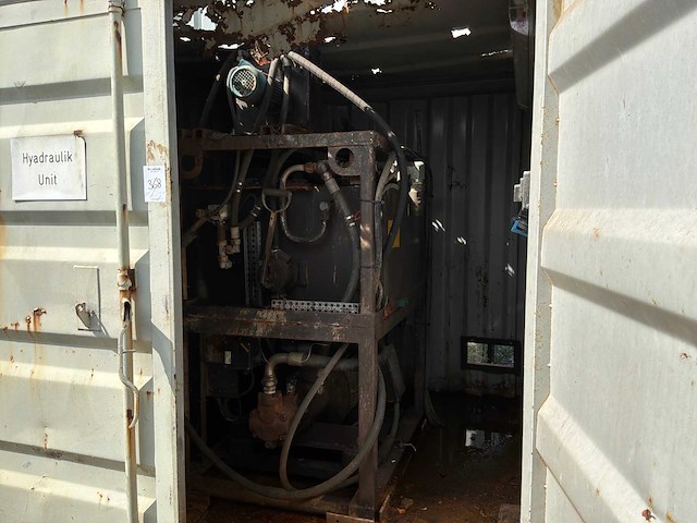 Hydrounit in zeecontainer - afbeelding 1 van  8