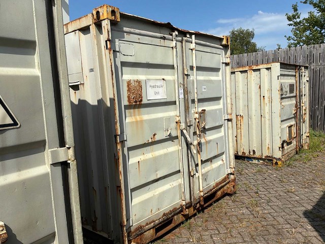Hydrounit in zeecontainer - afbeelding 5 van  8
