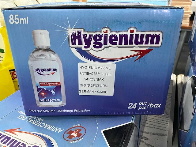 Hygienium 85ml partij antibacteriële gel - afbeelding 2 van  3