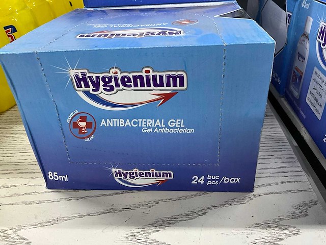 Hygienium 85ml partij antibacteriële gel - afbeelding 1 van  3