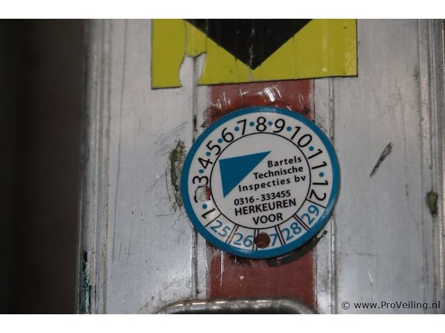 Hymer multifunctionele ladder 4045/2x12 sporten - afbeelding 8 van  10