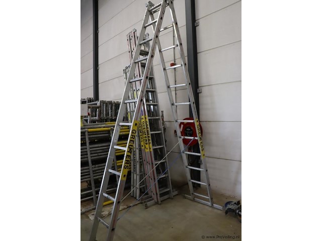 Hymer multifunctionele ladder 4045/2x12 sporten - afbeelding 9 van  10