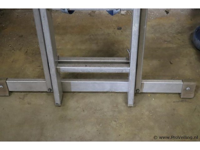 Hymer reform opsteekladder 4045/2x12 sporten - afbeelding 4 van  10