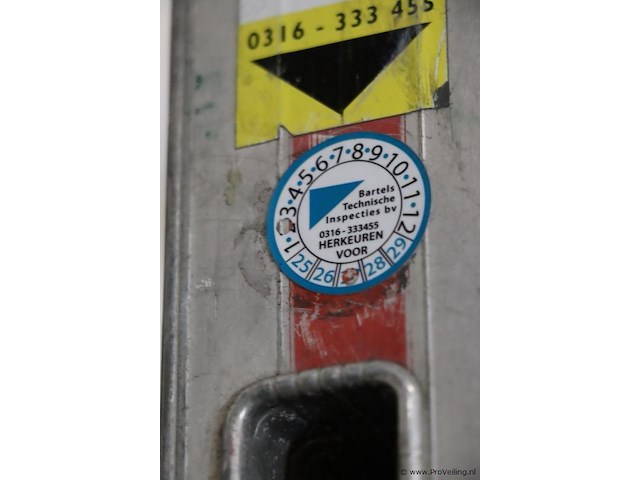 Hymer sc40 reform multifunctionele/opsteekladder 4045 4045/2x12 sporten - afbeelding 8 van  11