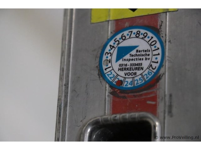 Hymer sc40 reform multifunctionele/opsteekladder 4045 4045/2x12 sporten - afbeelding 8 van  11