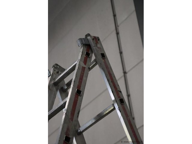 Hymer sc40 reform multifunctionele/opsteekladder 4045 4045/2x12 sporten - afbeelding 2 van  11