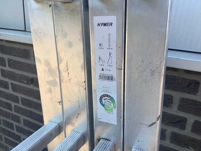 Hymer vouwladder - afbeelding 8 van  8