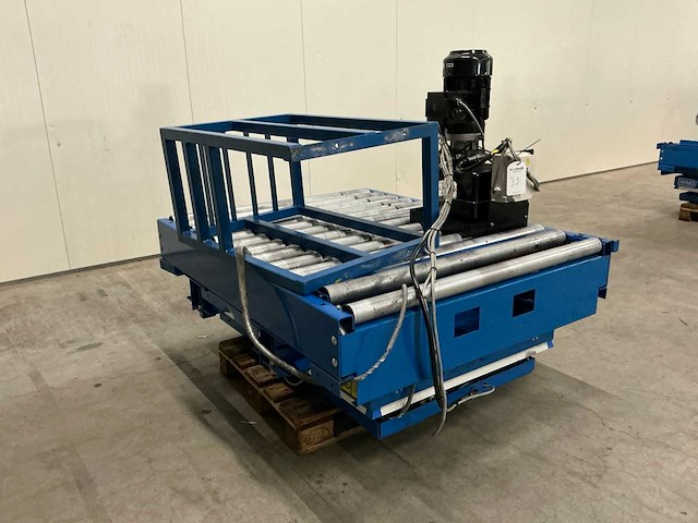 Hymo hydraulische heftafel+rollenbaan - afbeelding 1 van  11
