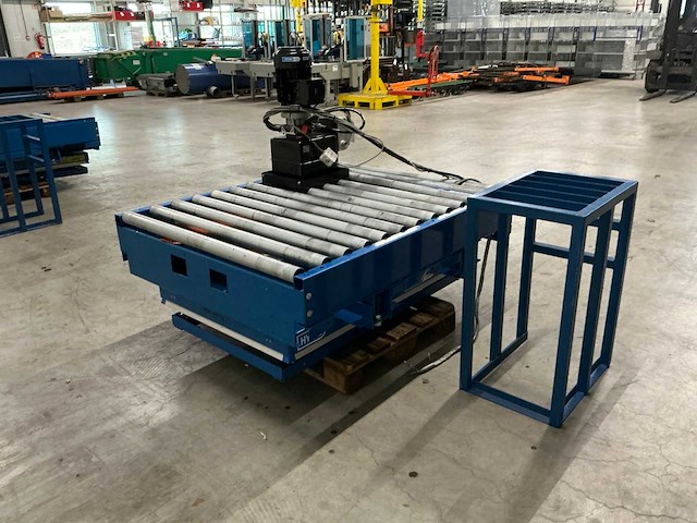 Hymo hydraulische heftafel+rollenbaan - afbeelding 6 van  11