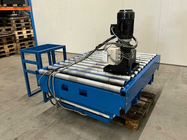 Hymo hydraulische heftafel+rollenbaan - afbeelding 9 van  11