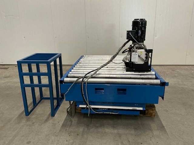 Hymo hydraulische heftafel+rollenbaan - afbeelding 10 van  11