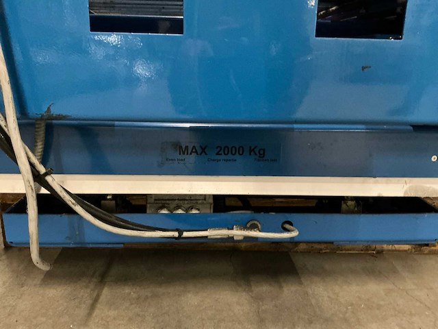 Hymo hydraulische heftafel+rollenbaan - afbeelding 11 van  11