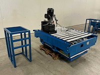 Hymo hydraulische heftafel+rollenbaan - afbeelding 1 van  10