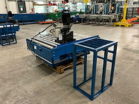 Hymo hydraulische heftafel+rollenbaan - afbeelding 4 van  10