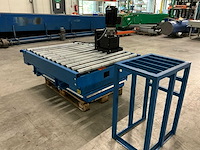 Hymo hydraulische heftafel+rollenbaan - afbeelding 3 van  9