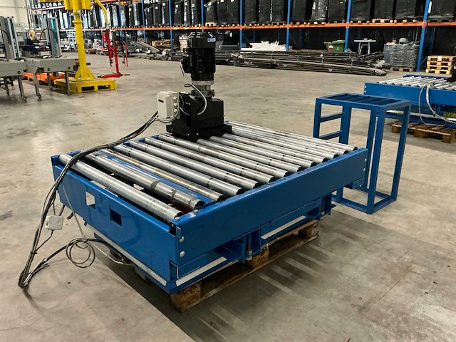 Hymo hydraulische heftafel+rollenbaan - afbeelding 4 van  9