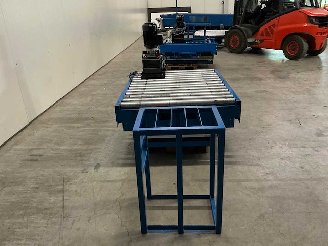Hymo hydraulische heftafel+rollenbaan - afbeelding 2 van  9