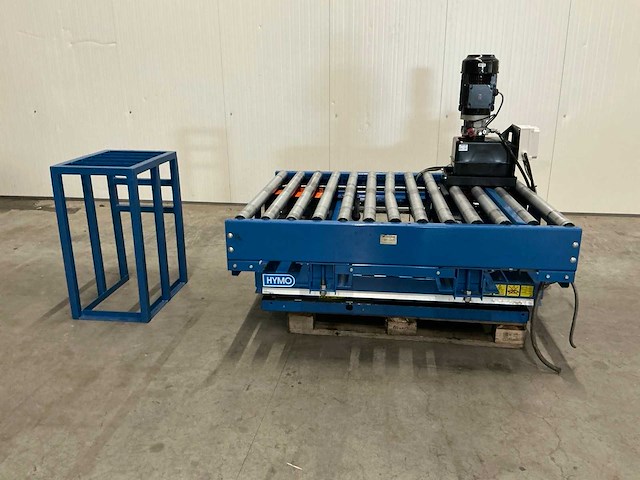 Hymo hydraulische heftafel+rollenbaan - afbeelding 7 van  9
