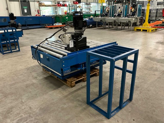 Hymo hydraulische heftafel+rollenbaan - afbeelding 4 van  10